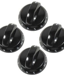 HQRP Set de 4 Perillas de Válvula para Estufa de Gas