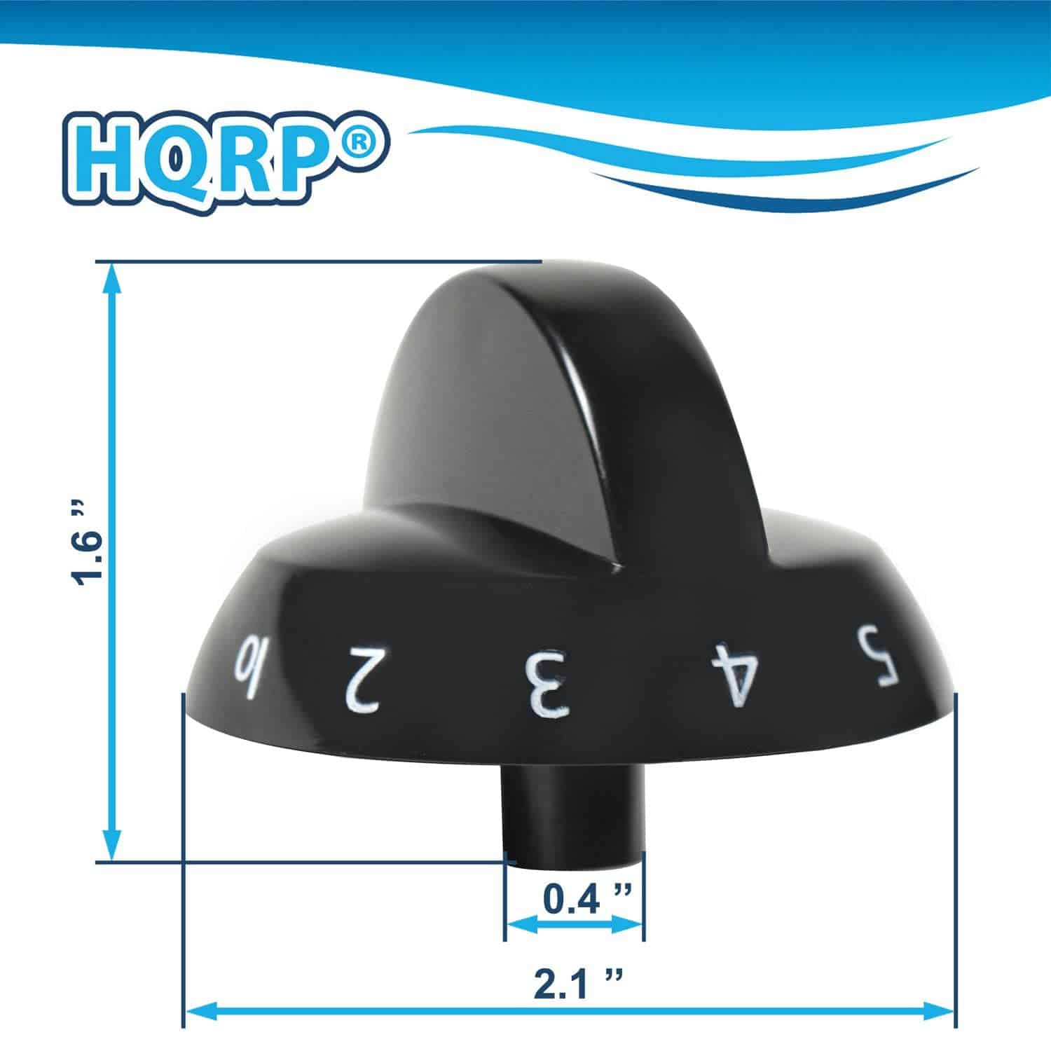 HQRP Set de 4 Perillas de Válvula para Estufa de Gas - Imagen 5