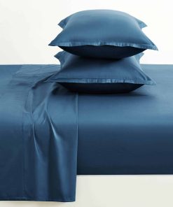 Juego de sábanas de color sólido de lujo -Turkish Tiles