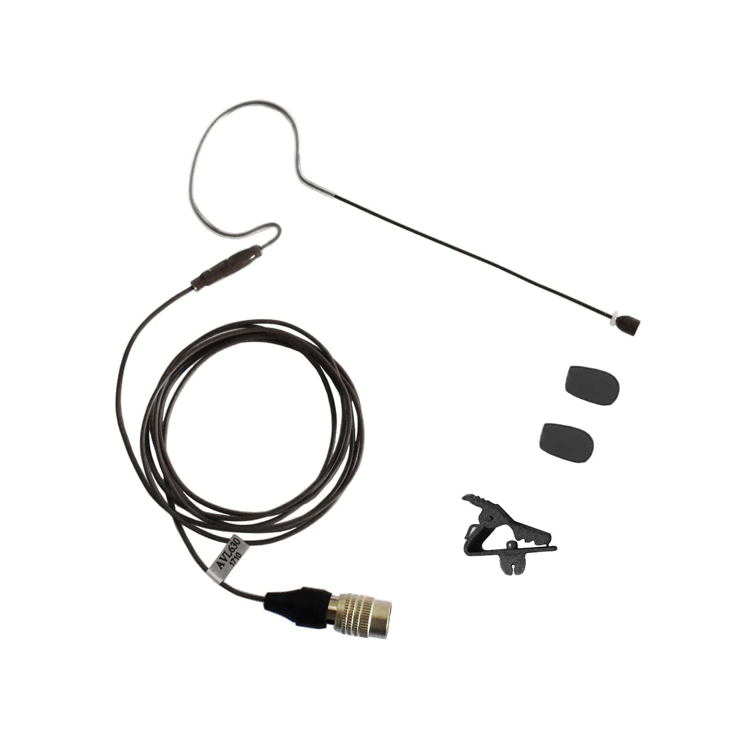 Rannsgeer Mini Micrófono de Diadema Reemplazo de Gancho