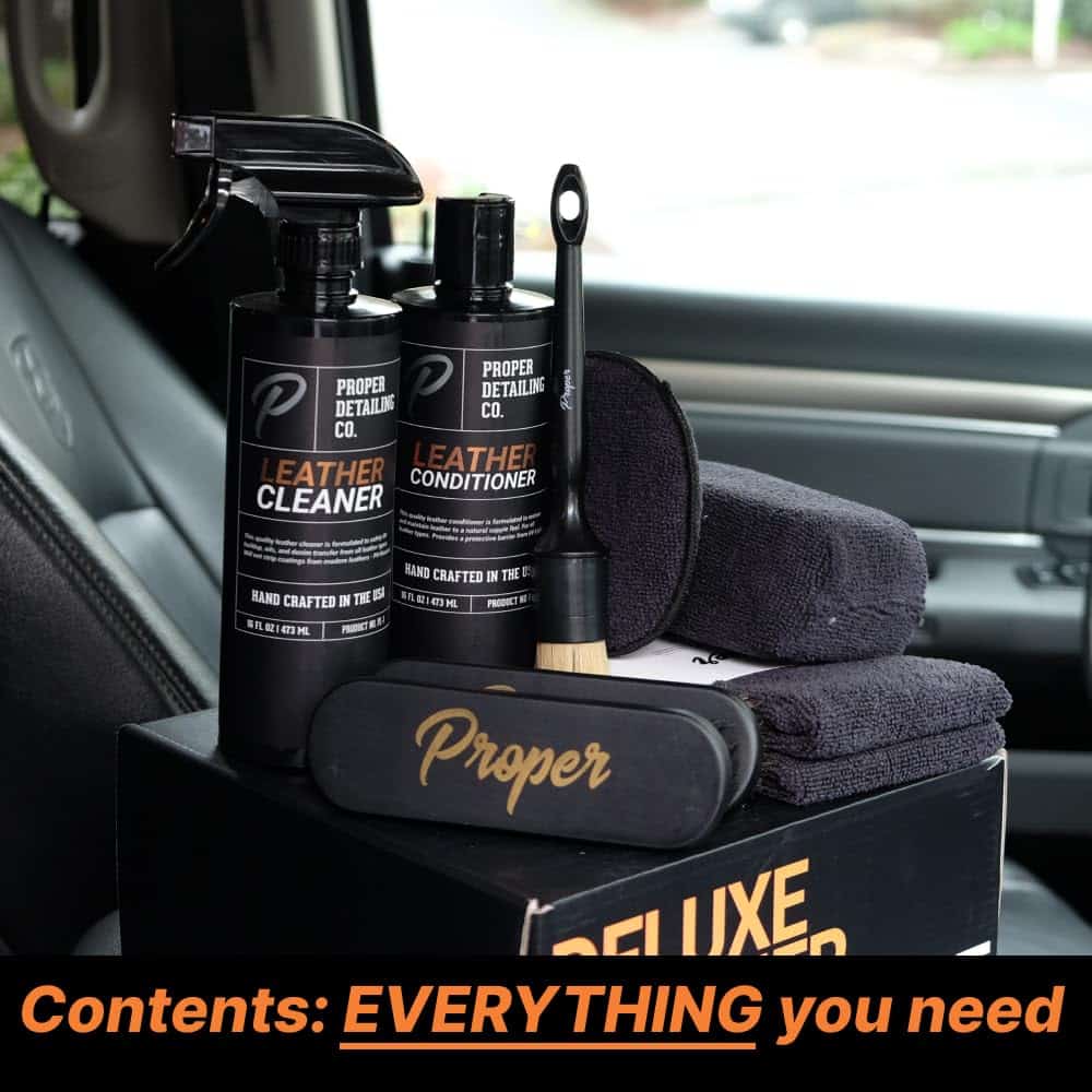 PROPER DETAILING CO. Kit de Limpieza y Acondicionamiento de - Imagen 3