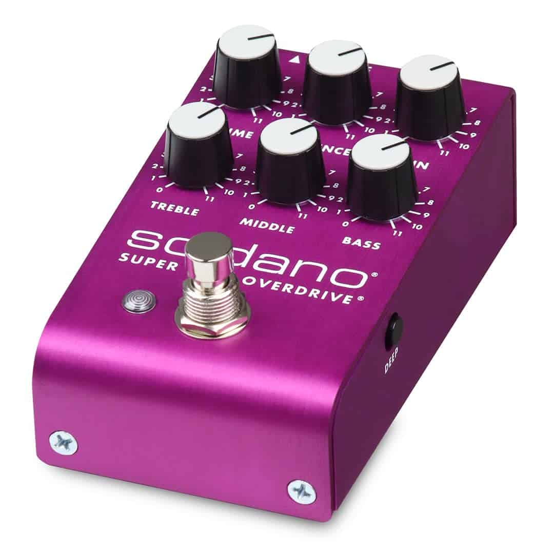 Pedal de Overdrive Soldano SLO Super Lead Custom Morado - Imagen 4