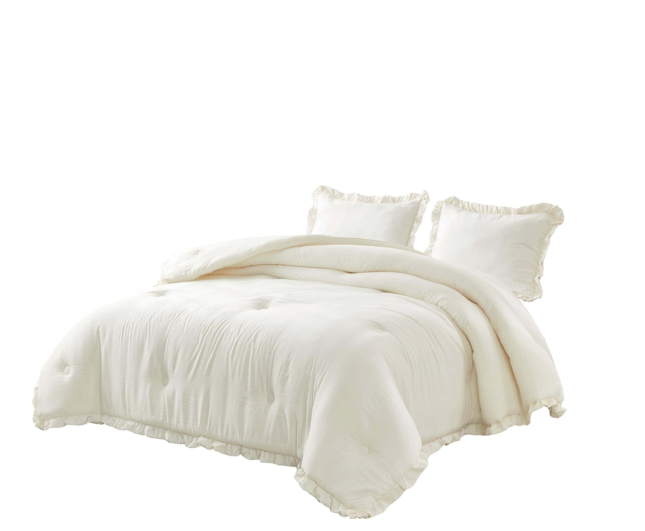 Juego de Edredón Chezmoi Collection Nora de -Marfil - Imagen 6