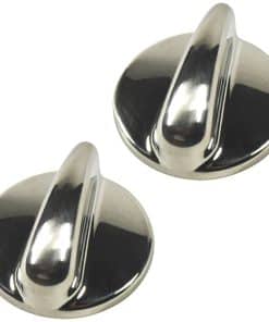 HQRP 2-Pack Perillas de Control de Quemador para Cocina de