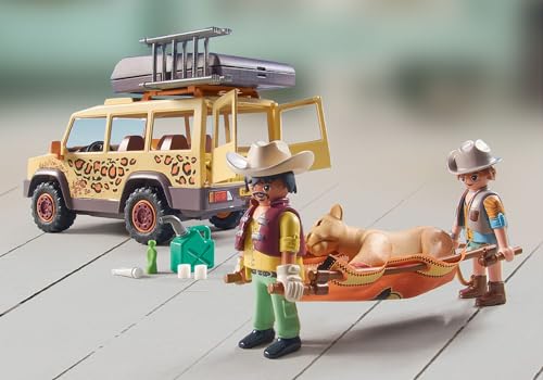 Vehículo Todo Terreno Playmobil con Leones - Imagen 7