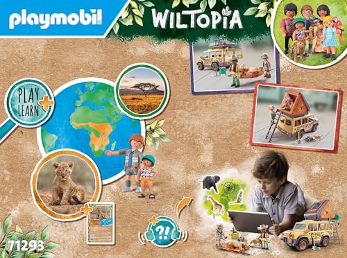 Vehículo Todo Terreno Playmobil con Leones - Imagen 6