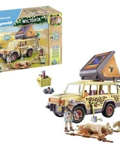 Vehículo Todo Terreno Playmobil con Leones