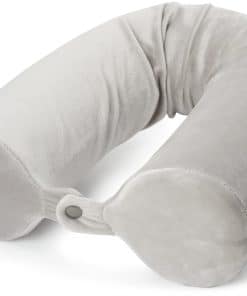 Almohada de viaje de espuma viscoelástica Brookstone