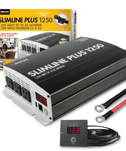 Inversor de corriente Wagan EL3732 1250W Slimline Plus AC a
