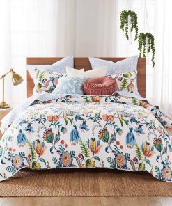 Juego de Colcha Levtex Home - Eleni - Colcha King y Dos