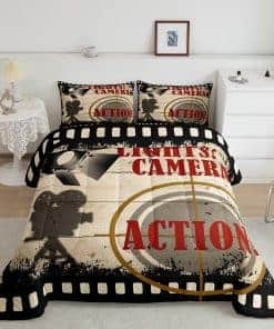 Juego De Edredón Completo Para Cine En Casa, Conjunto De