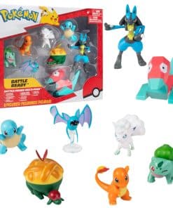 Set de Figuras Pokémon listas para la Batalla, 8 Piezas -
