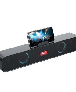 Altavoces DE HILEFFE con Soporte para Teléfono - Barra de