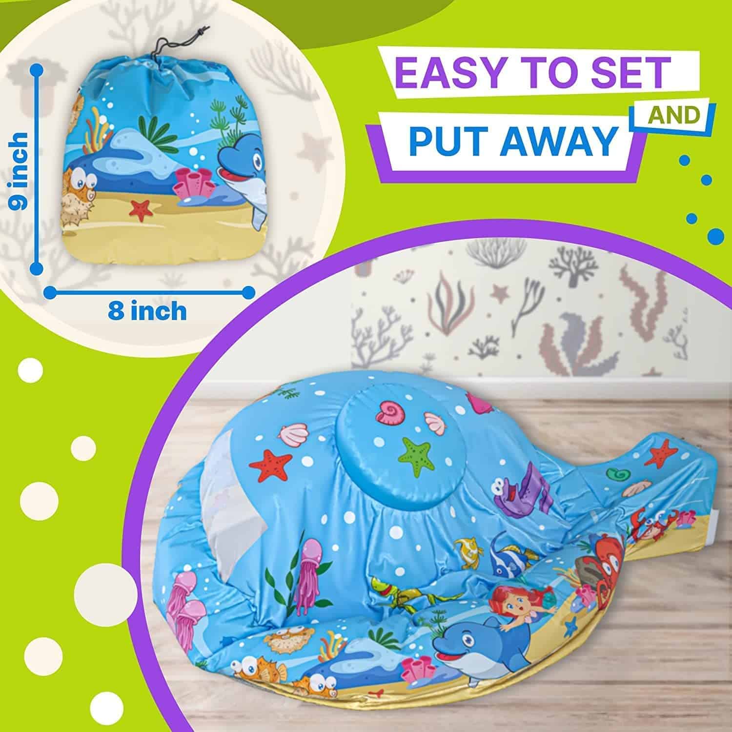 Casa de Juegos Inflable Skywin Air Tent Fort para Niños - Imagen 5