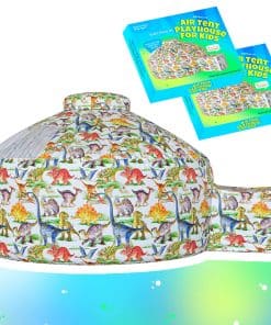 Carpa de Aire Skywin Fort Playhouse para Niños (Dino) -