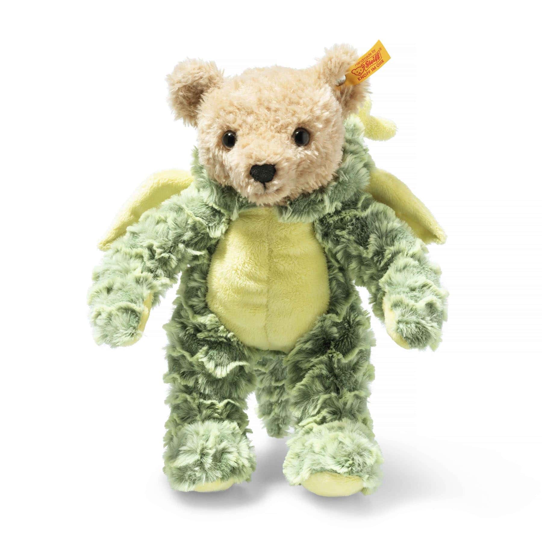 Osito de Peluche Steiff con Disfraz de Dragón, Signos del