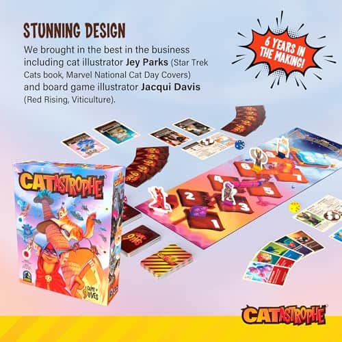 CATastrophe Un Juego de 9 Vidas | El Juego de Mesa Perfecto - Imagen 8