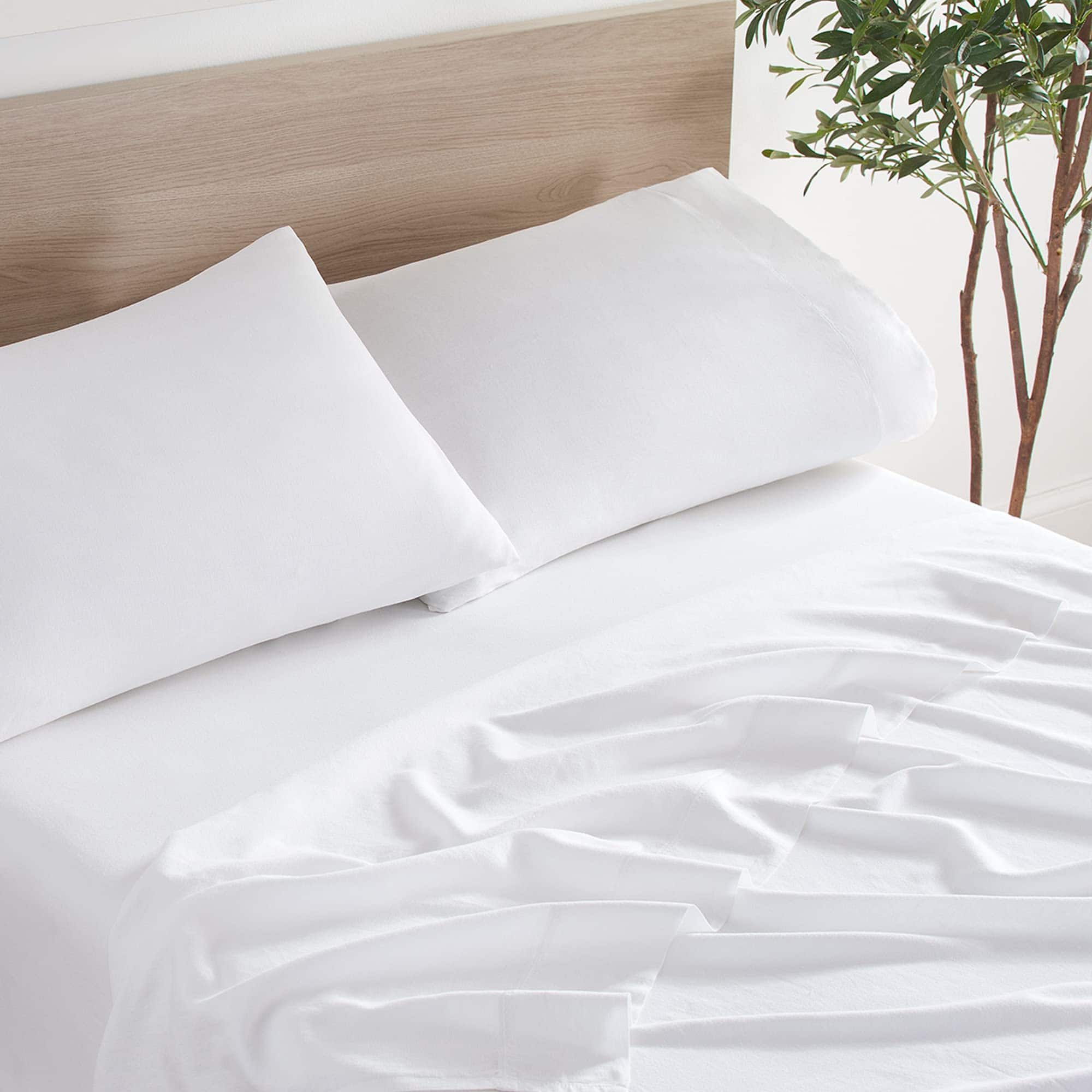 Set de sábanas de lino de eucalipto Aston & Arden - Sábanas - Imagen 3