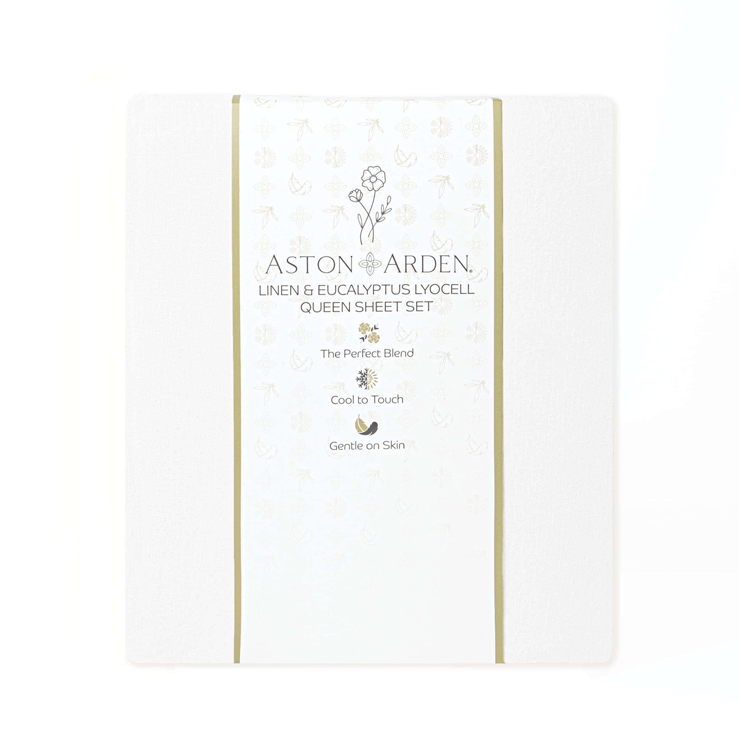 Set de sábanas de lino de eucalipto Aston & Arden - Sábanas - Imagen 7