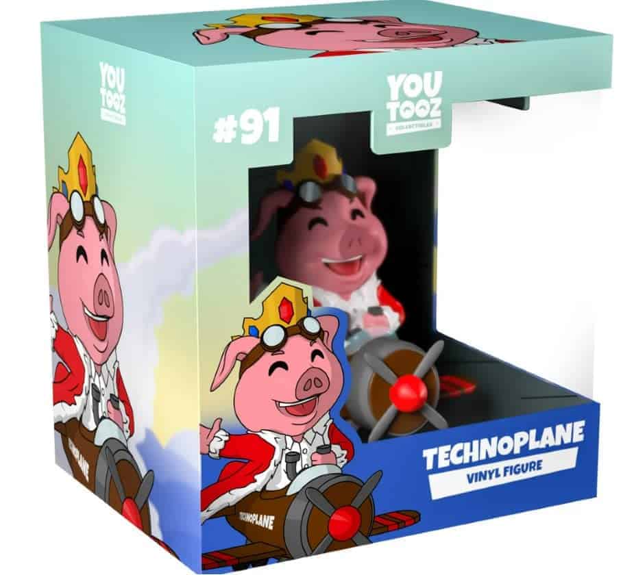 Figura de vinilo Technoblade Technoplane de YouTooz #91
