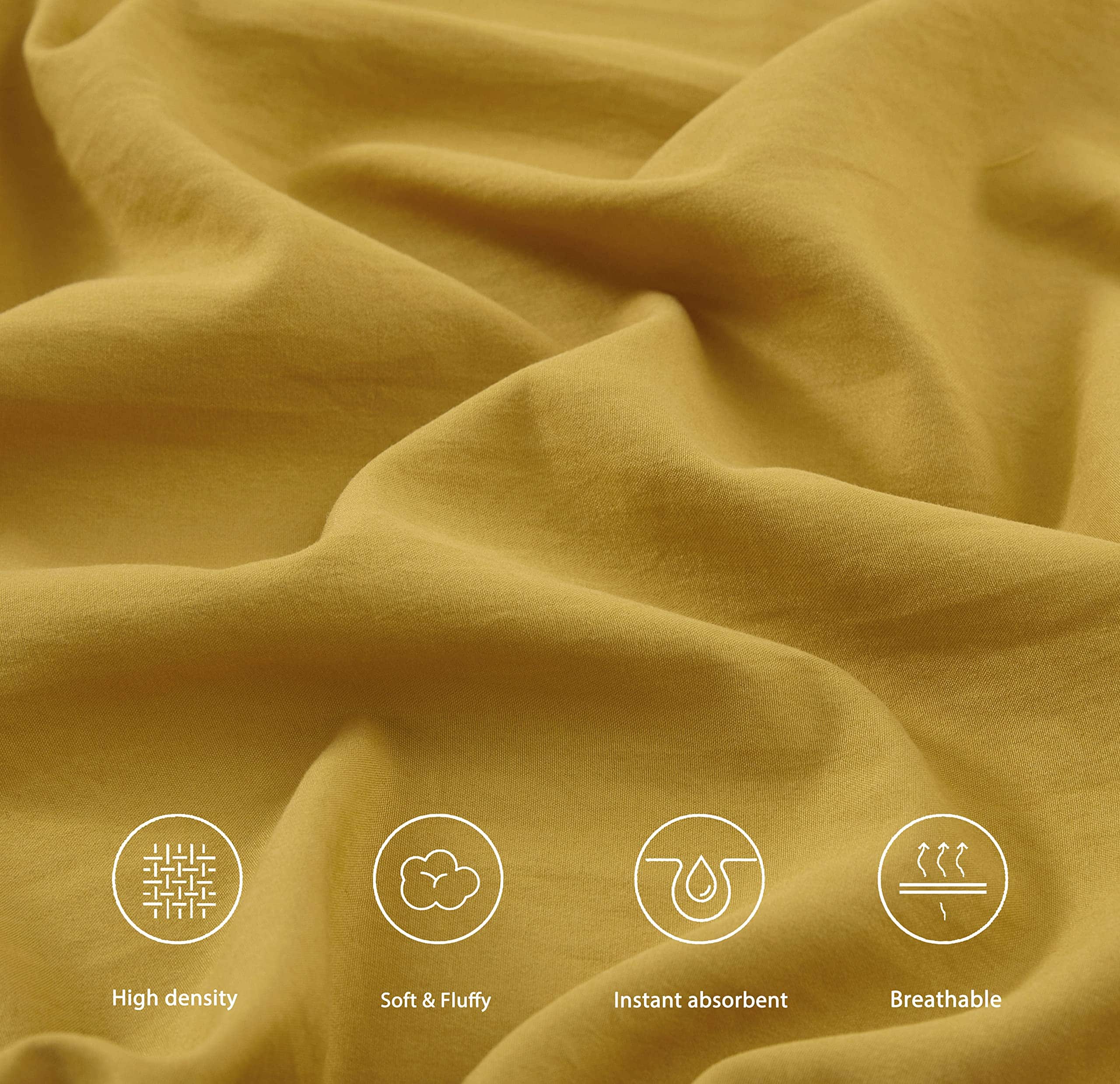 Juego de Sábanas Chezmoi Collection Suave Lavado - Juego de - Imagen 5