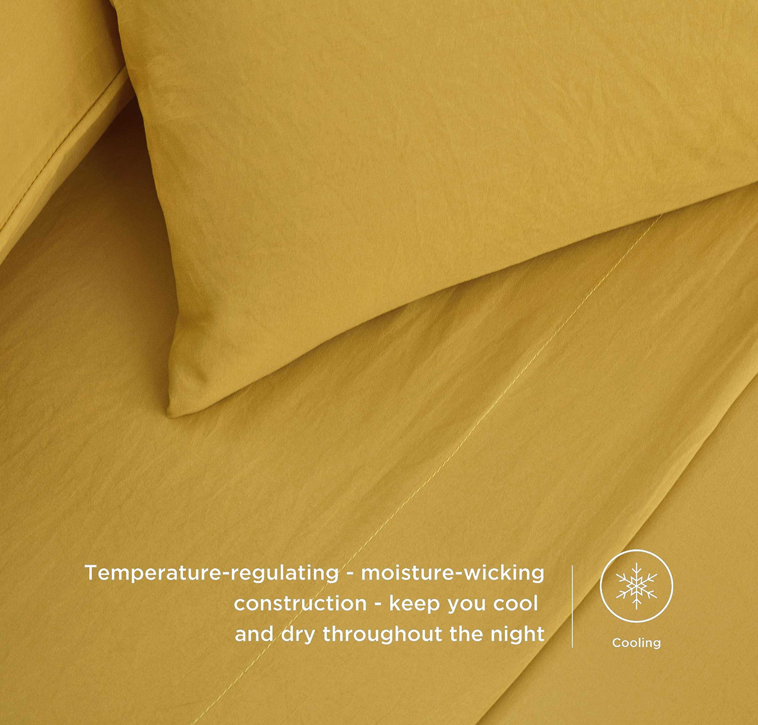 Juego de Sábanas Chezmoi Collection Suave Lavado - Juego de - Imagen 4