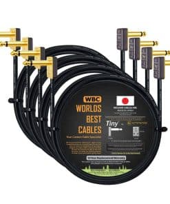 WORLDS BEST CABLES 4 Unidades - 3 Pies - Cable de Pedal,