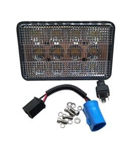 Faro de trabajo para techo de cabina de tractor Case IH