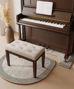 Juego de Alfombras de Piano para Reducción de Ruido,