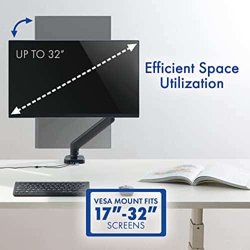 Brazo para Monitor LCD Stellar Mounts con Puertos USB y - Imagen 7