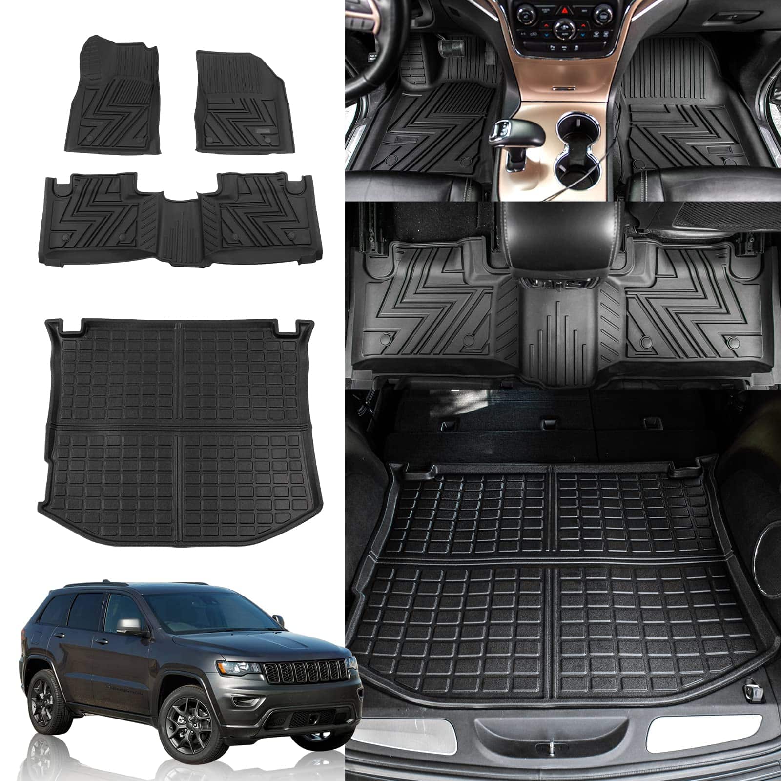 Tapetes para el piso de Rongtaod Compatible con 2011-2021