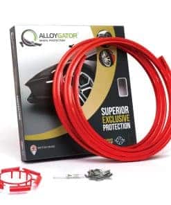 Protectores de llantas de aleación AlloyGator | -Rojo