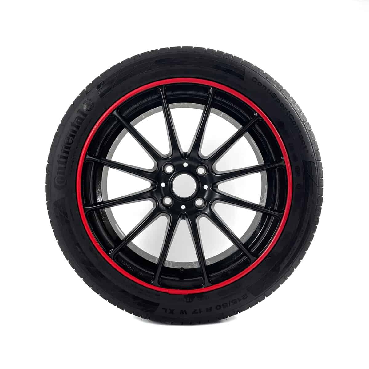 Protectores de llantas de aleación AlloyGator | -Rojo - Imagen 5