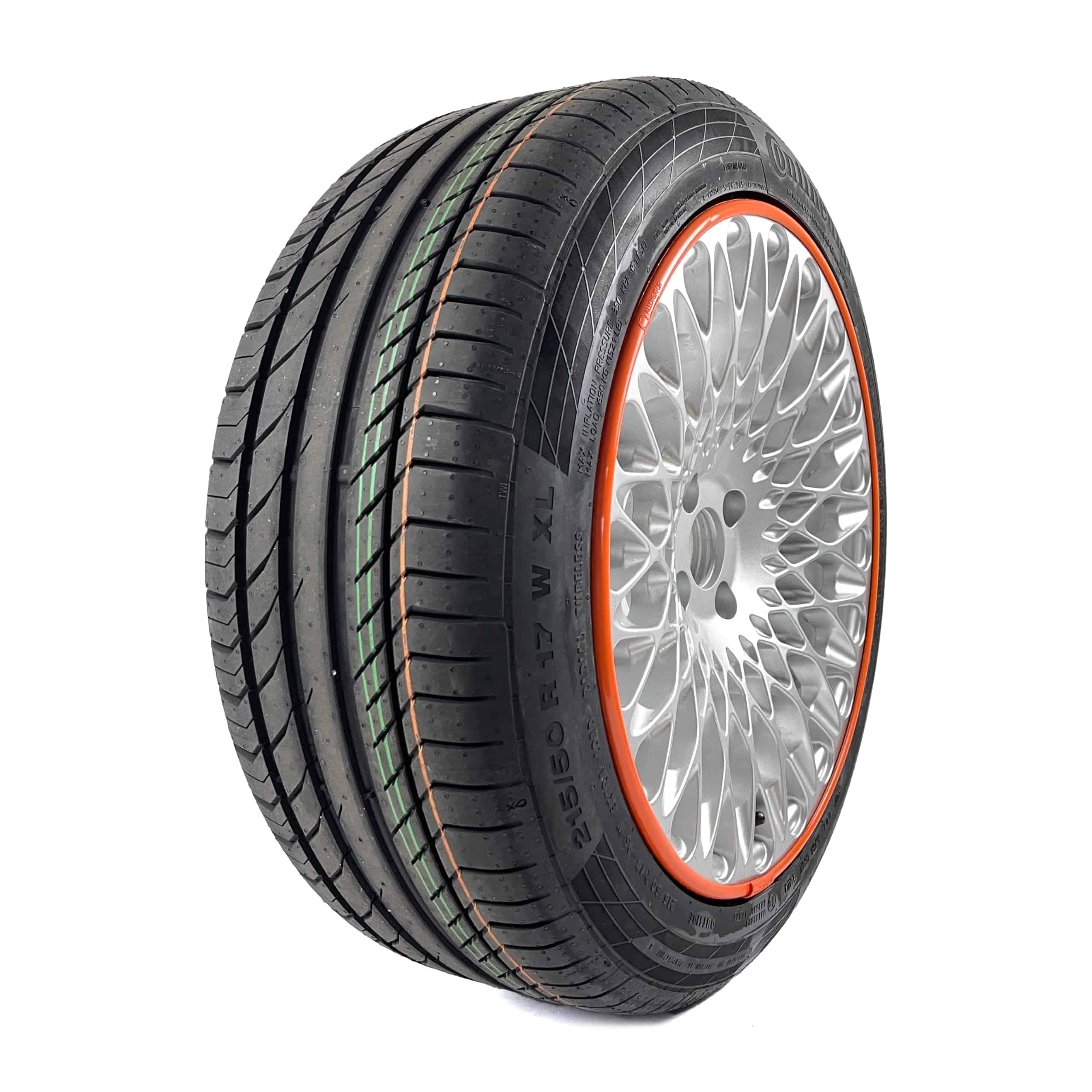 Protector de llantas de aleación AlloyGator | -Naranja - Imagen 4