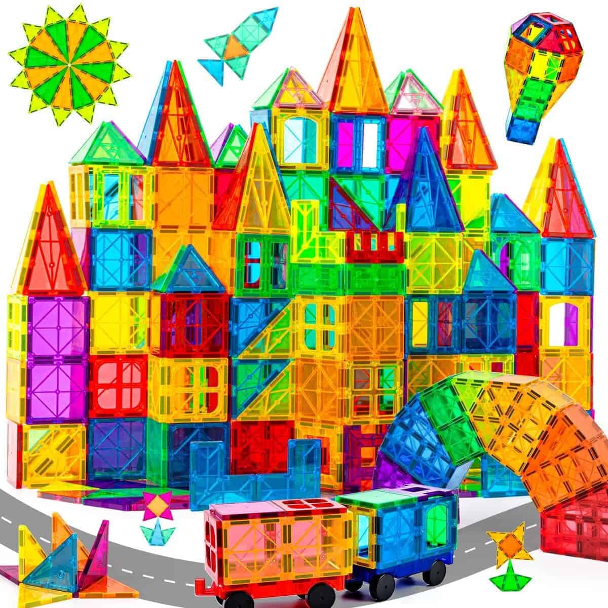 Juego de Bloques Magnéticos Cossy 120 Piezas - Juguetes