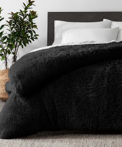 Fundas de edredón de felpa Shaggy Bare Home, tamaño