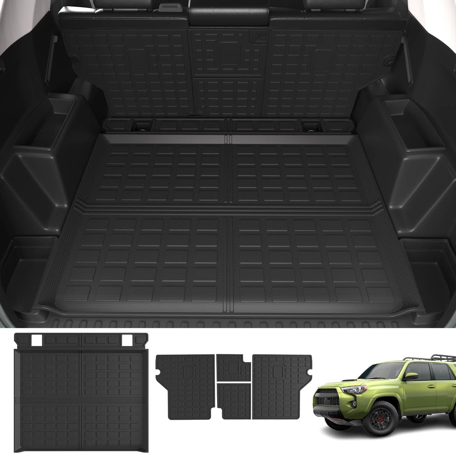 xipoqix Tapete de Maletero y Tapete de Respaldo Compatible