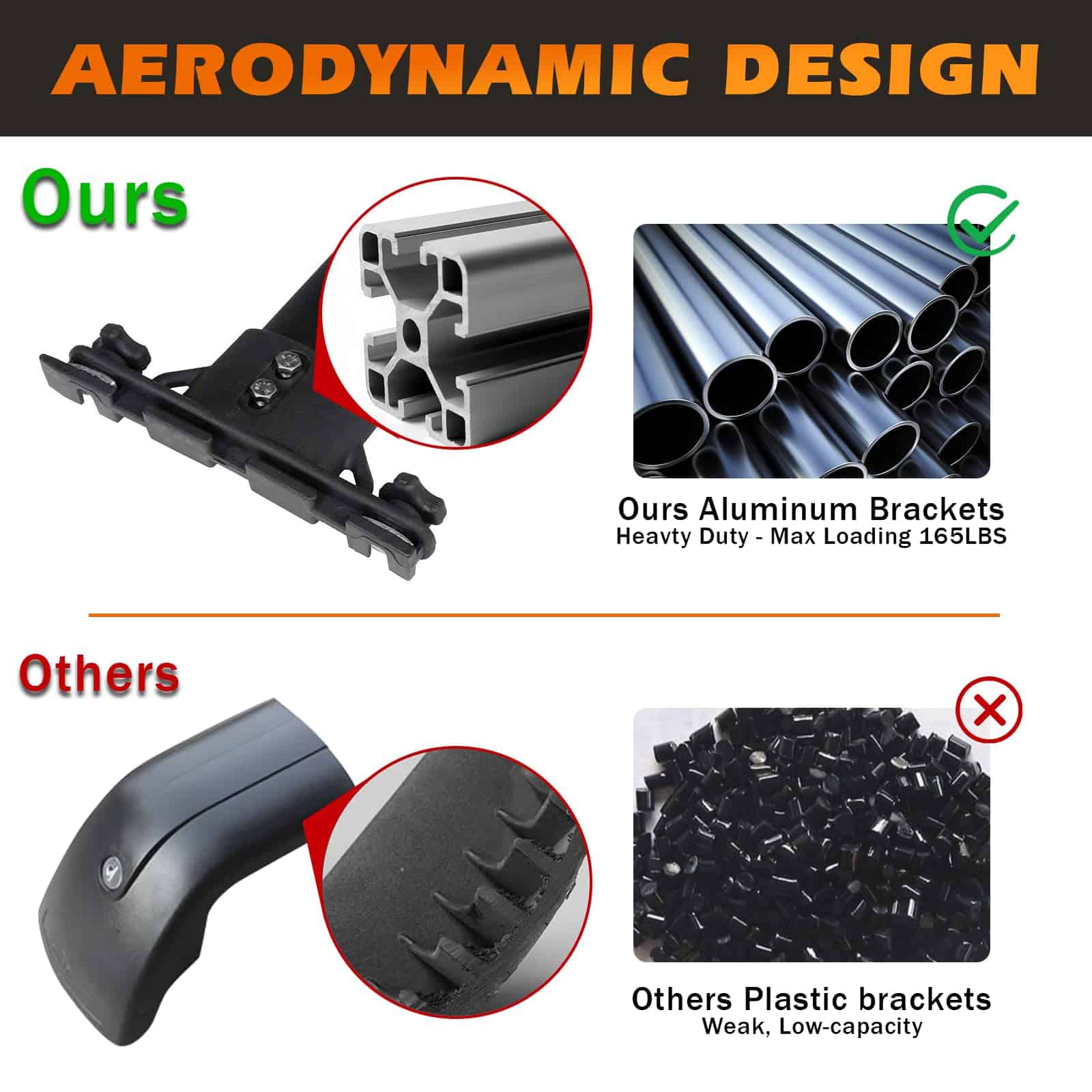 Barras Transversales de Rieles de Techo de Aleación de - Imagen 5