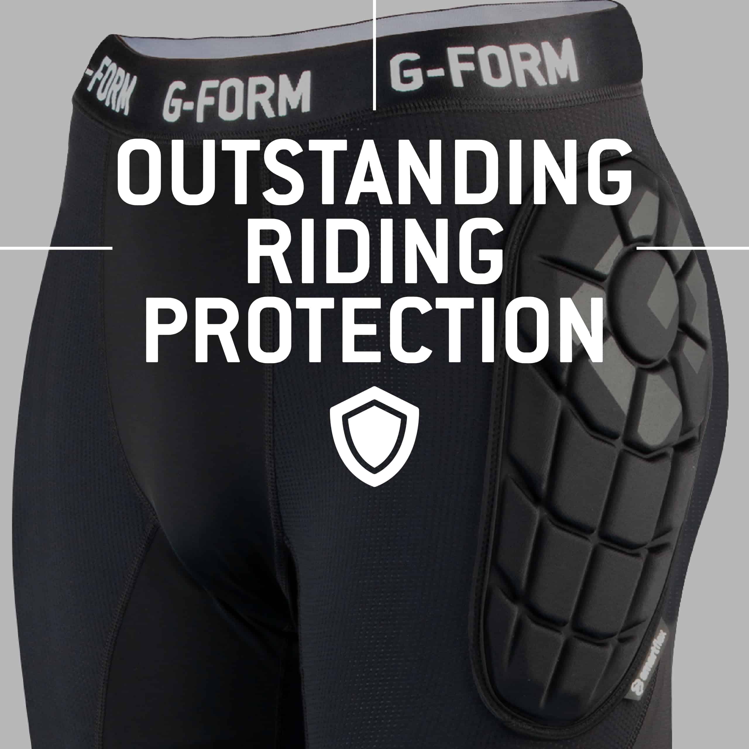 Pantalones G-Form MX - Pantalones de Compresión Acolchados - Imagen 4