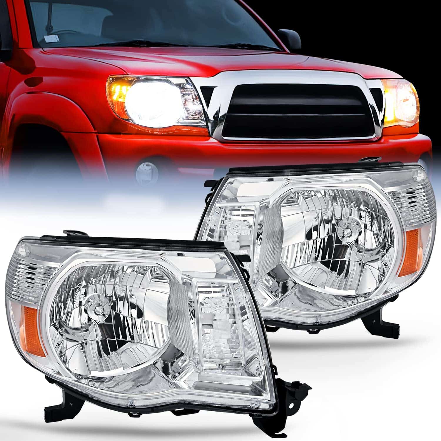 Conjunto de Faros delanteros Nilight para Toyota Tacoma