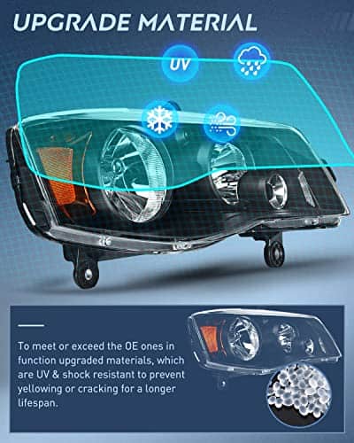 Conjunto de faros Nilight para Dodge Grand Caravan - Imagen 6