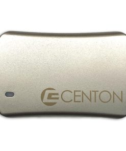 SSD Externo Centon (Plata Metálica), USB-C 3.2 Gen 2, 500GB