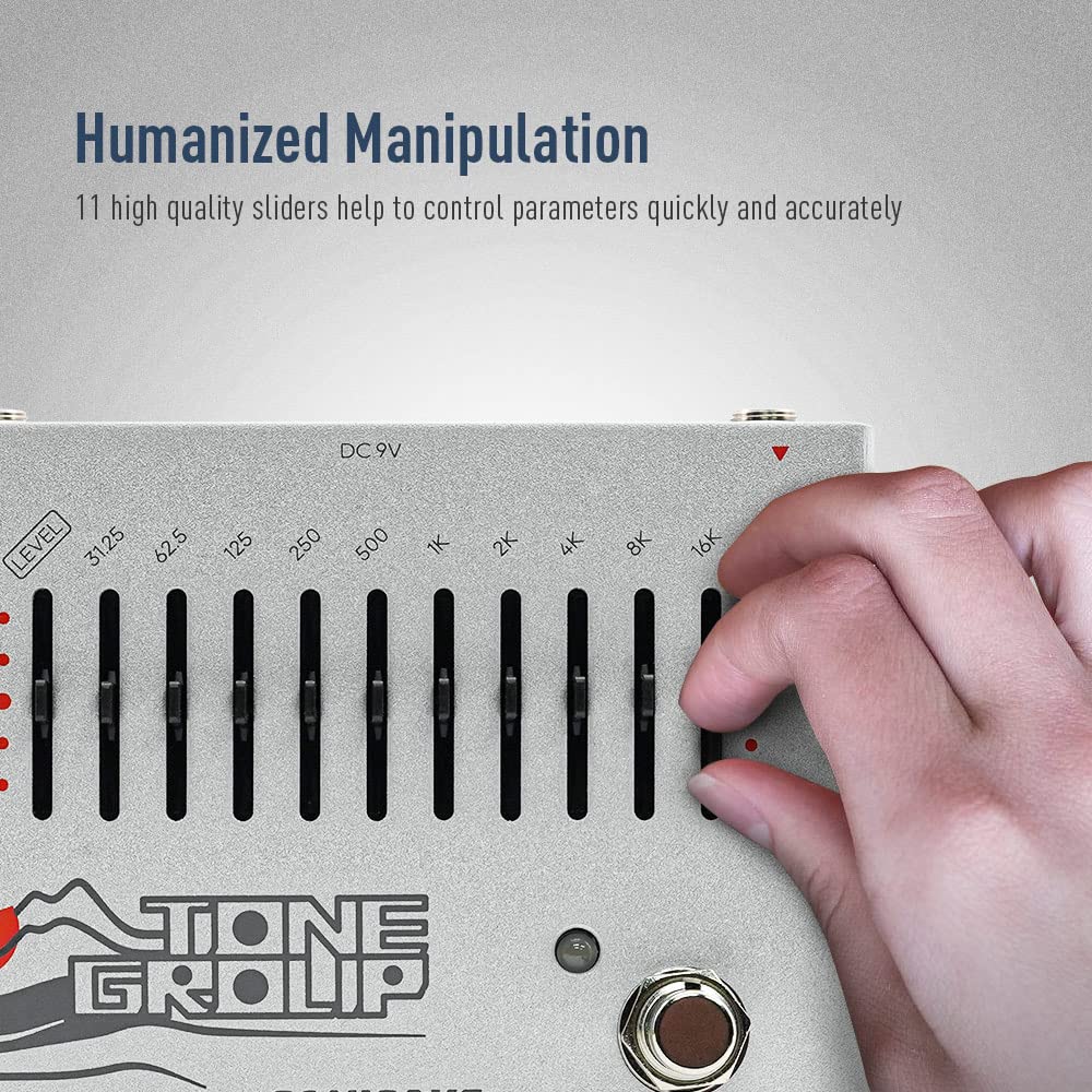 Pedal de Efectos de Guitarra Sonicake EQ Equalizer Grupo de - Imagen 5