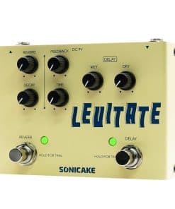Pedal de Efectos de Guitarra SONICAKE Delay Reverb 2 en 1