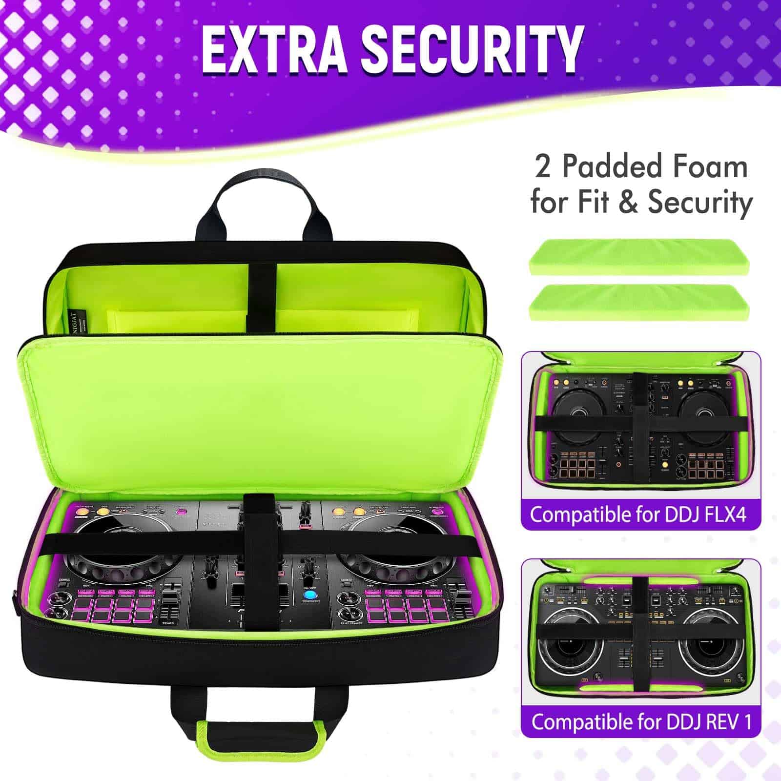 Funda de Controlador DJ SNIGJAT para DDJ-FLX4/ DJ 400/ - Imagen 4