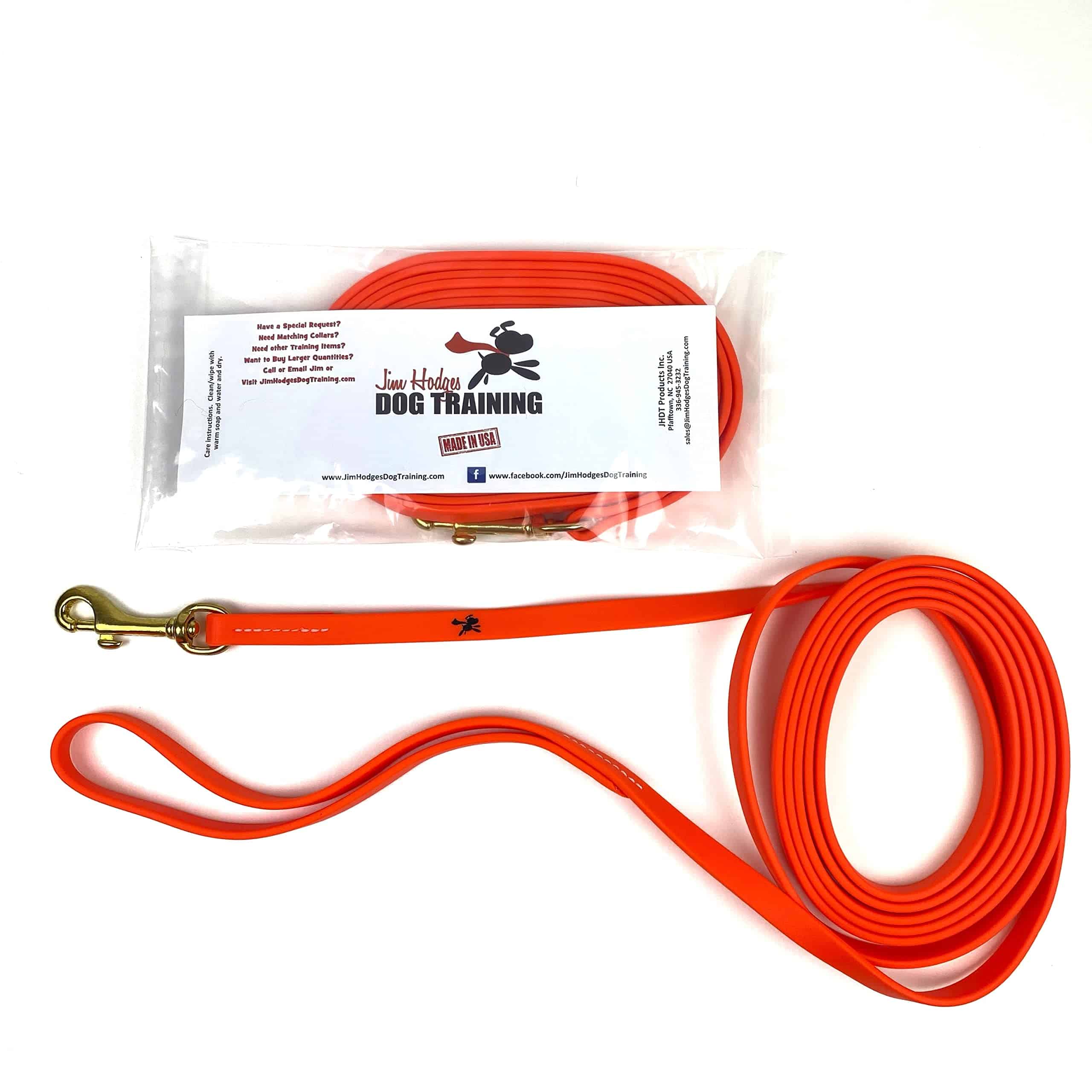 Correa Larga de Entrenamiento para Perros JIM HODGES DOG - Imagen 3