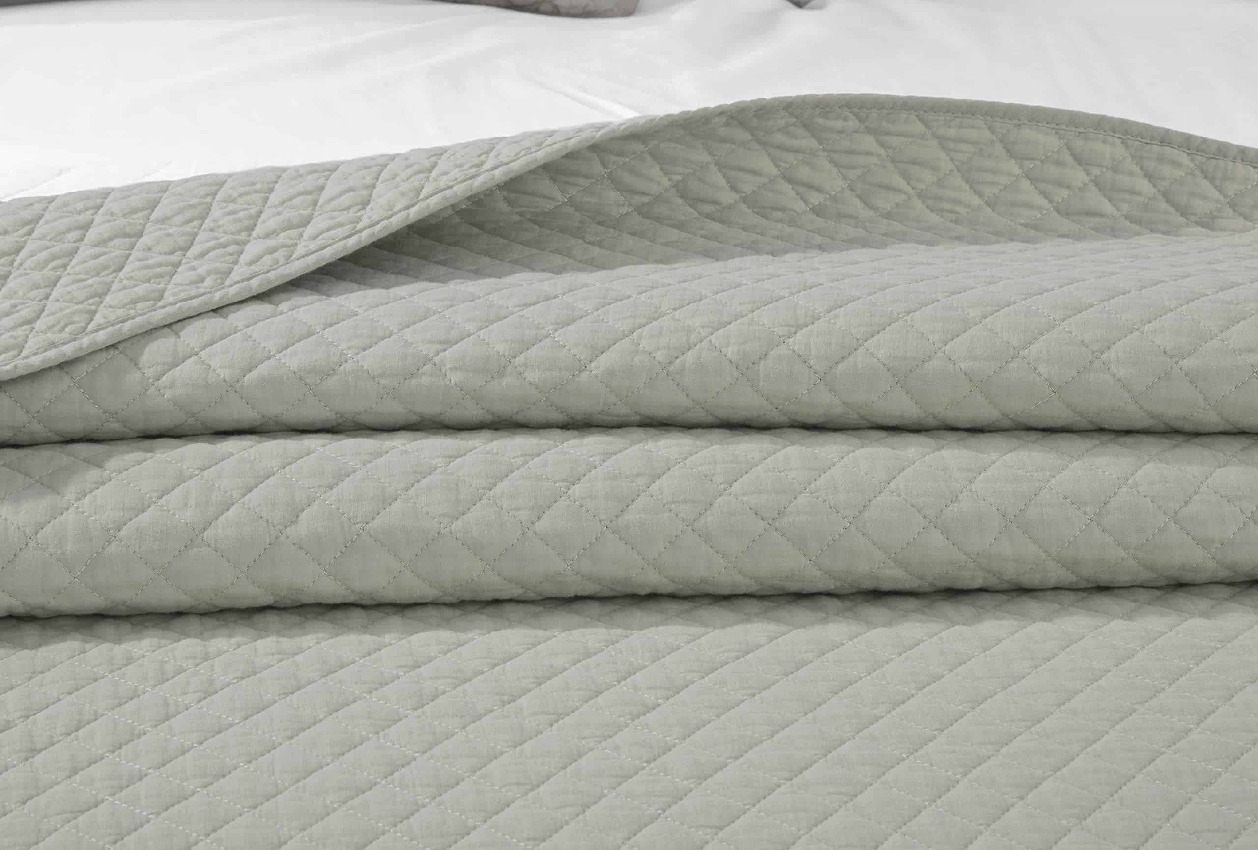 Juego de edredón Chezmoi Collection Avon de 3 piezas 100% - Imagen 7