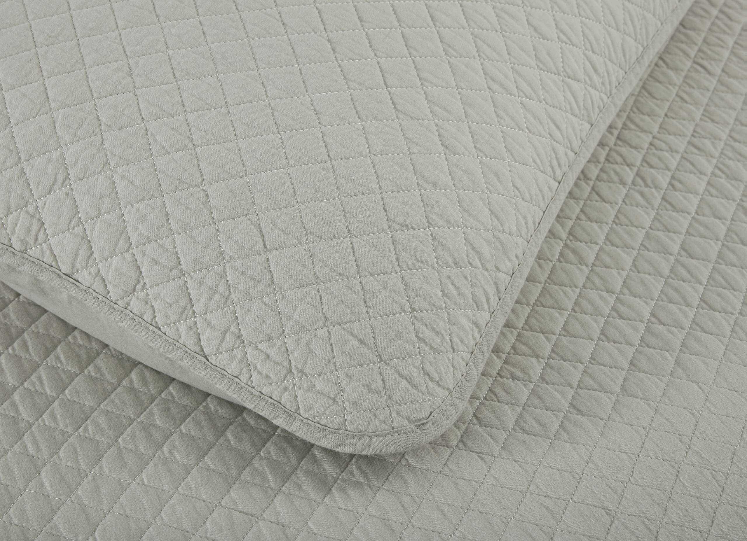 Juego de edredón Chezmoi Collection Avon de 3 piezas 100% - Imagen 6