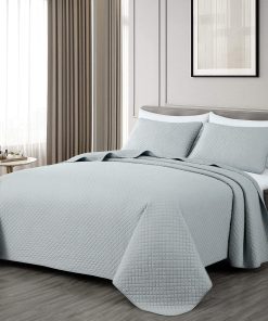 Juego de Edredón Chezmoi Collection Avon de 3 Piezas de