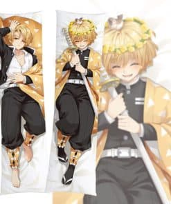 Funda de almohada Zenitsu Dakimakura para cuerpo,